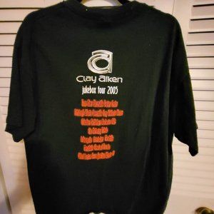 Clay Aiken Jukebox Tour Shirt